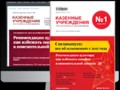Казенные учреждения: учет, отчетность, налогообложения
